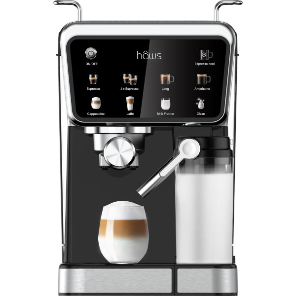 Hâws Semi-Automatisk Espressomaskine 7-i-1, sort
