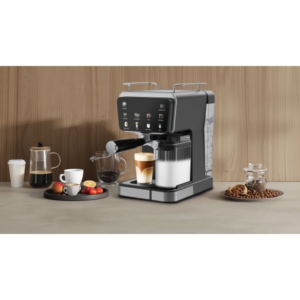 Hâws Semi-Automatisk Espressomaskine 7-i-1, sort