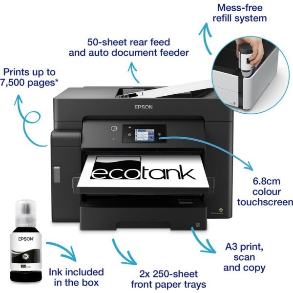 Epson EcoTank ET-M16600 S/H multifunktionsprinter