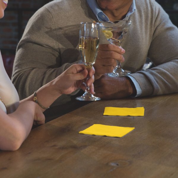 Tork Kaffeserviet, 2-lag, Gul, 200 stk.