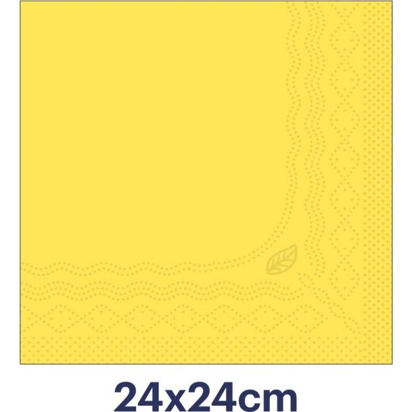 Tork Kaffeserviet, 2-lag, Gul, 200 stk.