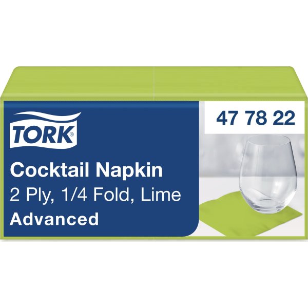 Tork Kaffeserviet, 2-lag, Lime, 200 stk.