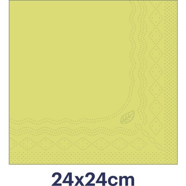Tork Kaffeserviet, 2-lag, Lime, 200 stk.