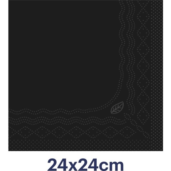 Tork Kaffeserviet, 2-lag, Sort, 200 stk.