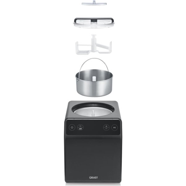 Graef Ismaskine, kompressor 2L, Iron Mica