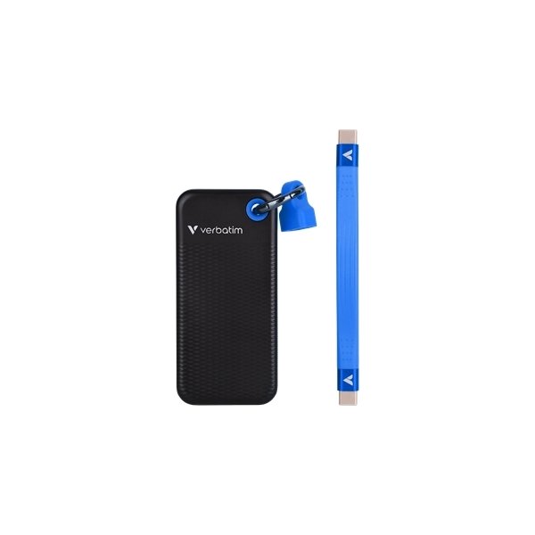 Verbatim USB 256 GB – USB 3.2 Gen 2, sort/blå