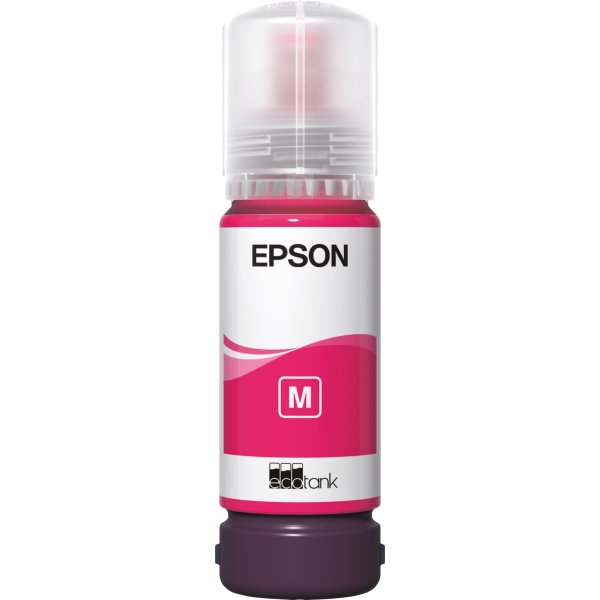 Epson 107 EcoTank blækpatron, magenta, 70 ml