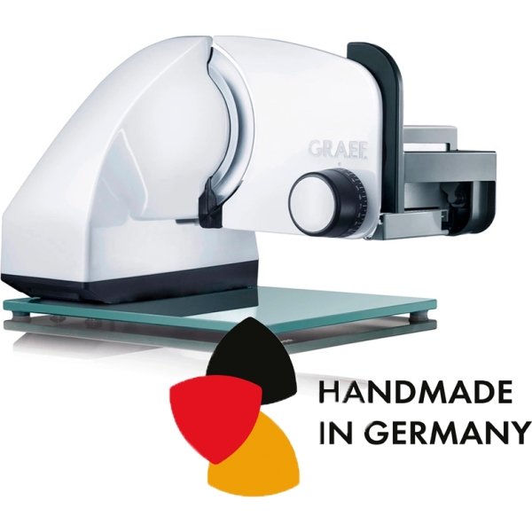 Graef Slicer Master, glat klinge, glasbund, kipbar
