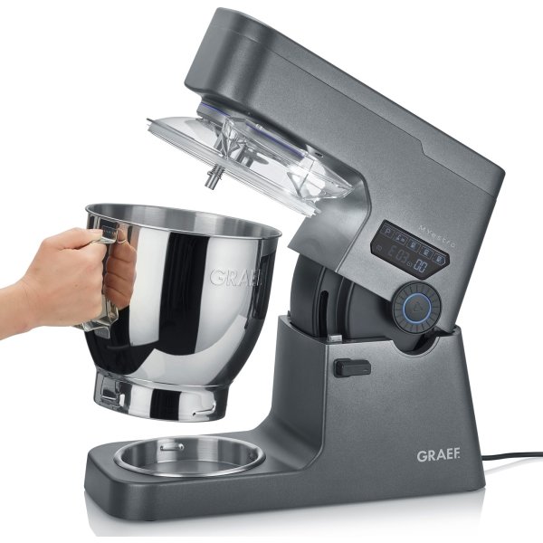 Graef Køkkenmaskine - KM7016EU grå 7 L 800 Watt
