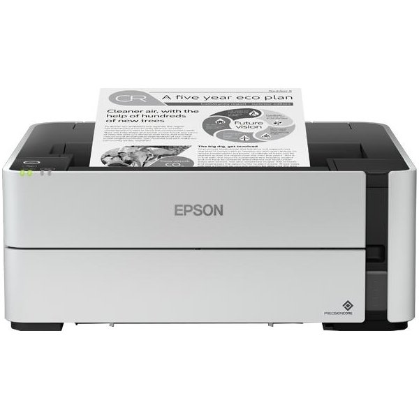 Epson EcoTank ET-M1180 sort/hvid A4 blækprinter