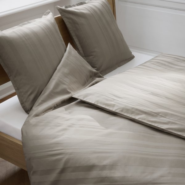 Georg Jensen Damask Sequence Sengesæt brun, 2 stk