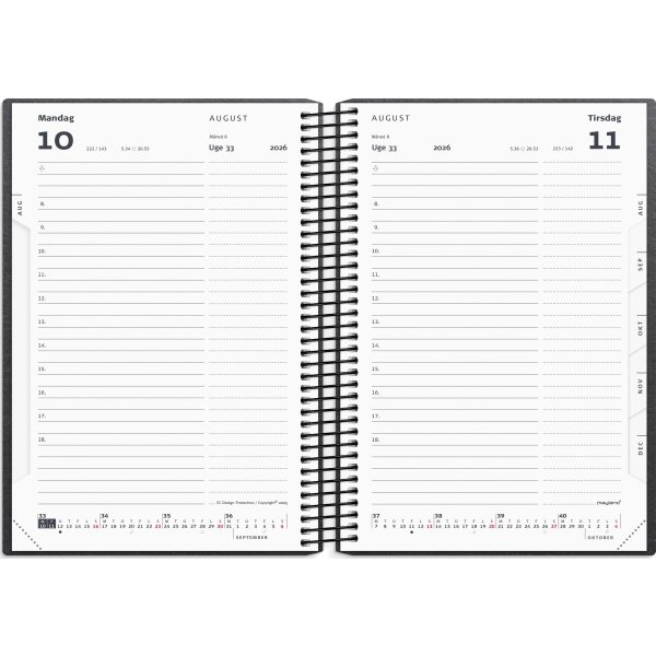 Mayland 26/27 Kalender, Studie Stor, dag