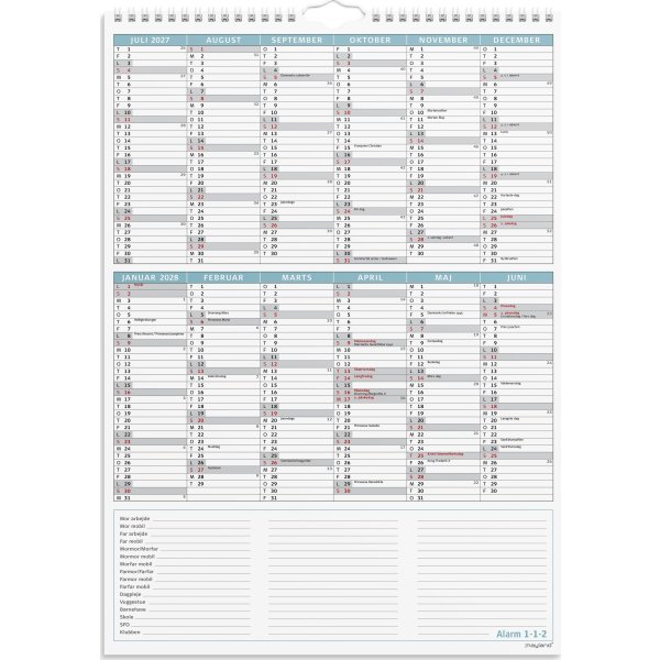 Mayland 26/27 Familiekalender, Dickmeiss/Scherfig