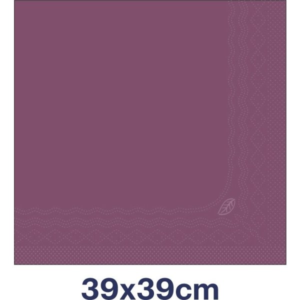 Tork Middagsserviet, 3-lag, Lilla, 100 stk.