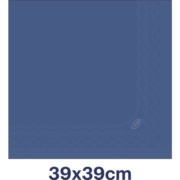 Tork Middagsserviet, 3-lag, Mørkeblå, 100 stk.