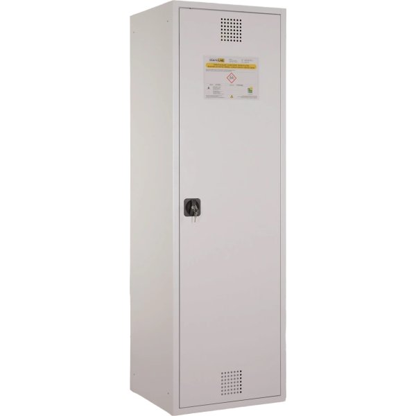 Kemiskab til giftig kemi, 600x500x1950 mm.