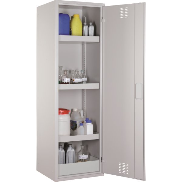 Kemiskab til giftig kemi, 600x500x1950 mm.