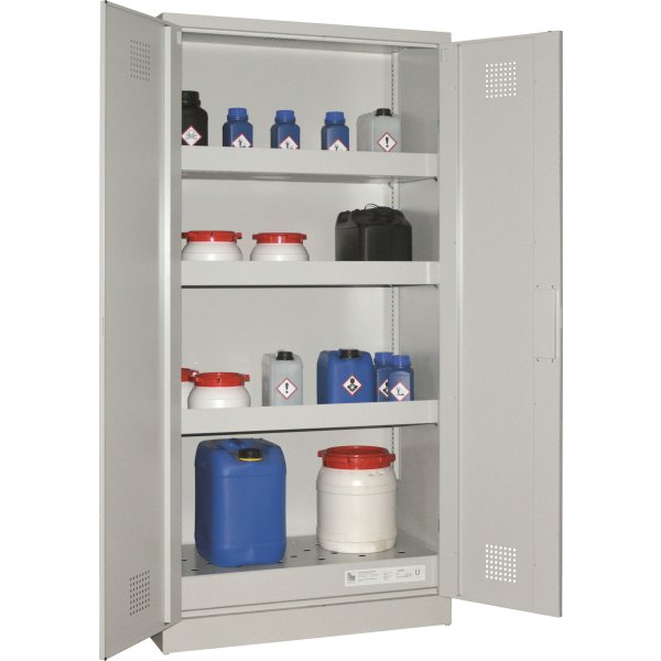 Kemiskab til giftig kemi, 950x500x1950 mm.