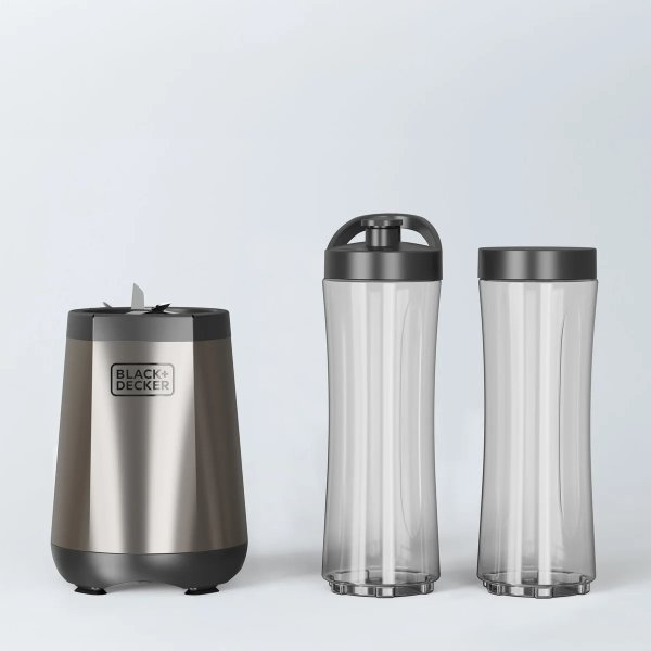 BLACK+DECKER Smoothie Blender 500W Rustfrit Stål