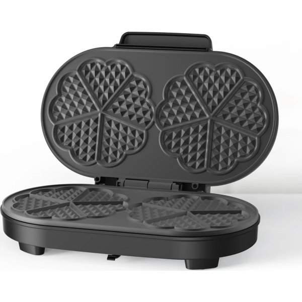 BLACK+DECKER Vaffeljern Dobbelt 1400W