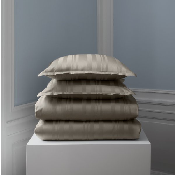 Georg Jensen Damask Sequence Sengesæt brun, 2 stk