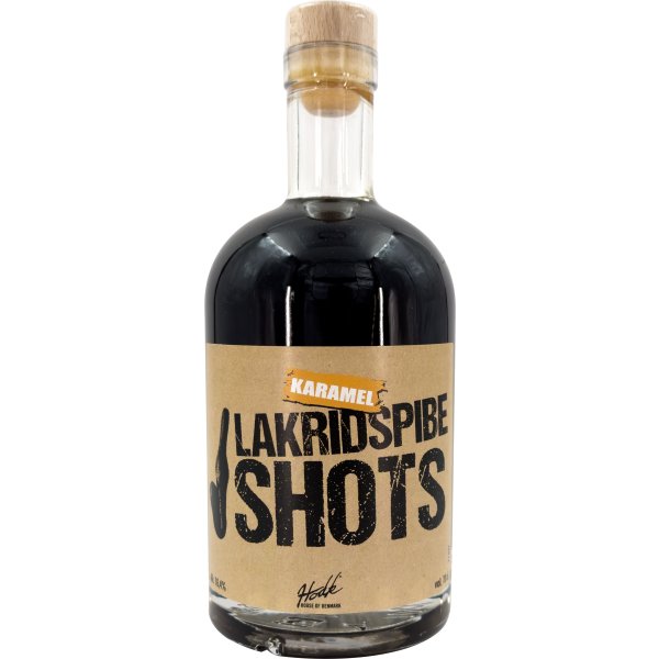 Lakridspibeshots Karamel, 16,4%, 70 cl