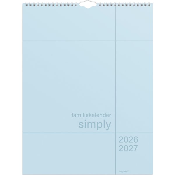 Mayland 26/27 Vægkalender, Simply