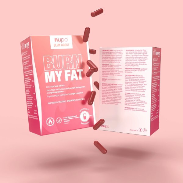 Nupo Slim Boost Burn My Fat, 30 kapsler