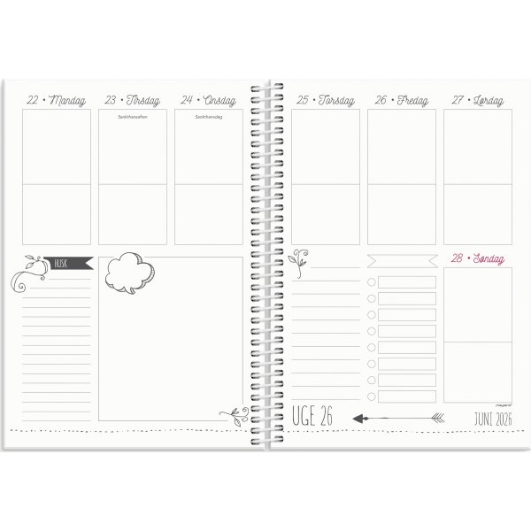 Mayland 26/27 Kalender, Doodle 1