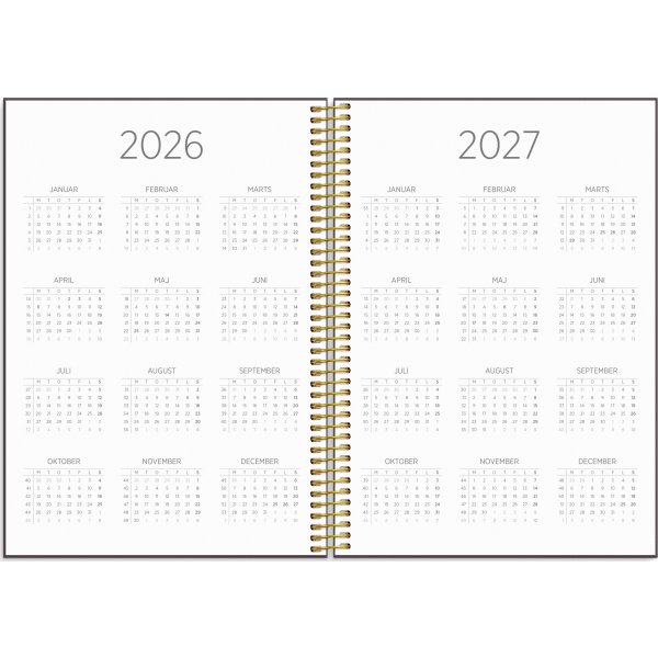 Mayland 26/27 Kalender, Organizer & Notes, design