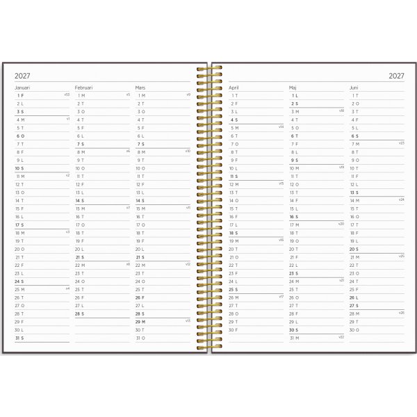Mayland 26/27 Kalender, Organizer & Notes, design