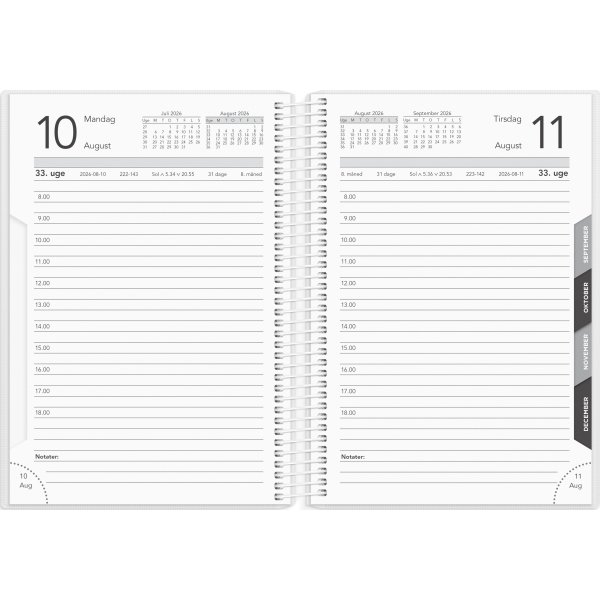 Mayland 26/27 Kalender, Basic