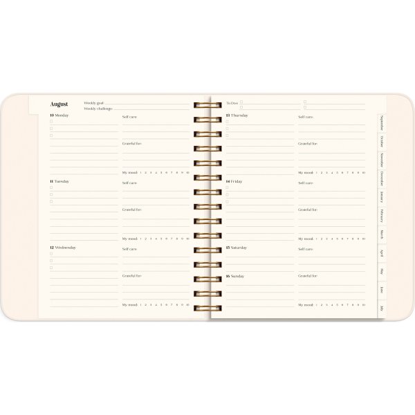 Mayland 26/27 Kalender, Life Planner P. Flowers