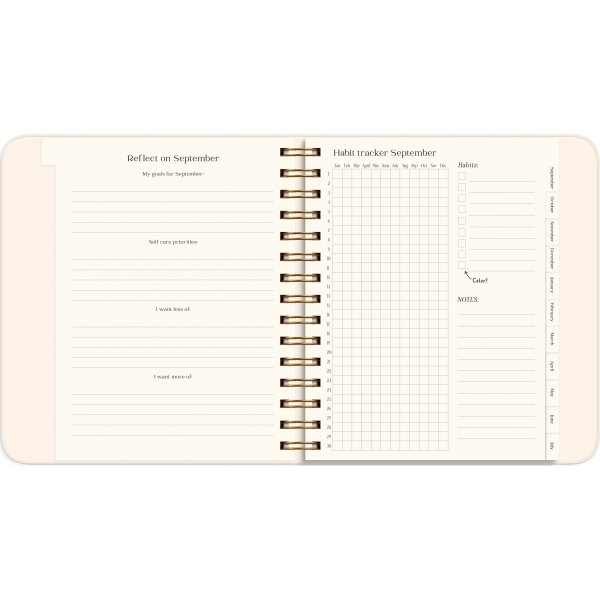 Mayland 26/27 Kalender, Life Planner P. Flowers