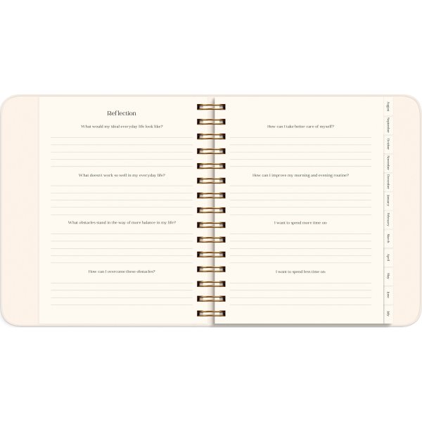 Mayland 26/27 Kalender, Life Planner P. Flowers