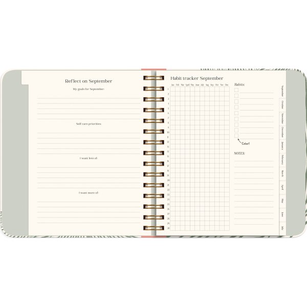 Mayland 26/27 Kalender, Decor Green Flow