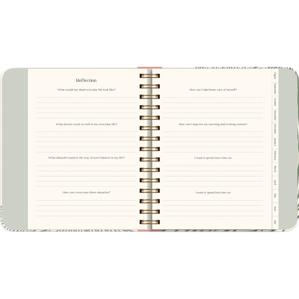 Mayland 26/27 Kalender, Decor Green Flow