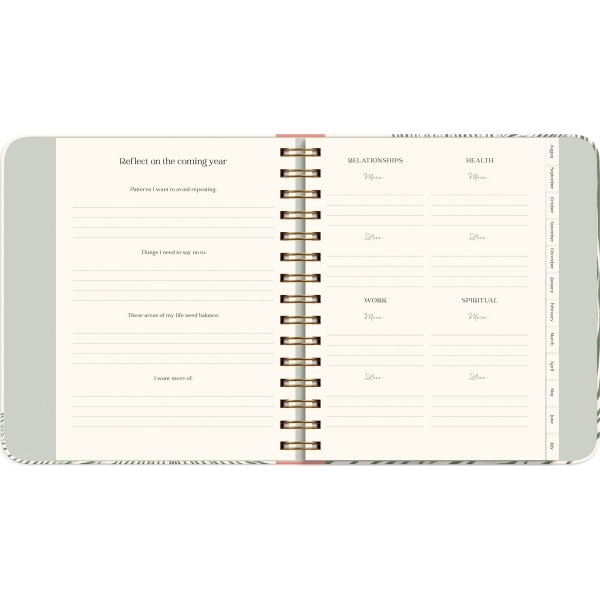 Mayland 26/27 Kalender, Decor Green Flow