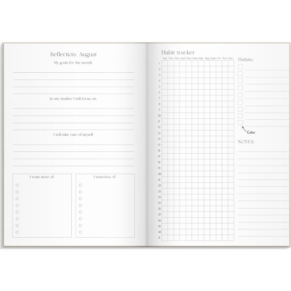 Mayland 26/27 Kalender, Student Planner