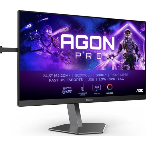 AOC AGON PRO skærm, AG256FS - 24,5", 390Hz