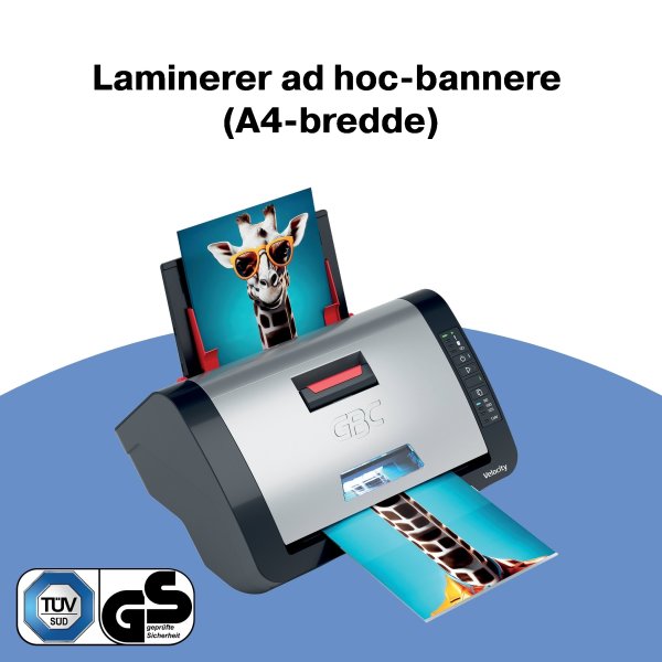 GBC Lamineringsmaskine Velocity-A4 semi-auto