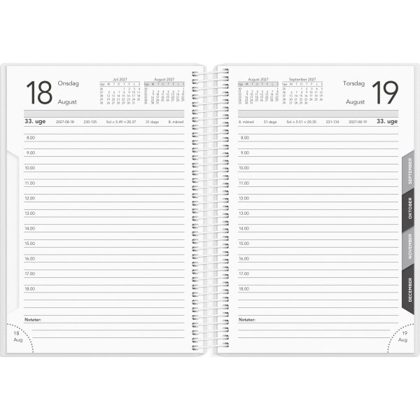 Mayland 2027 Basic Dagkalender