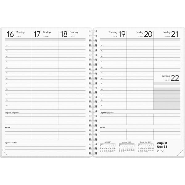 Mayland 2027 Basic Ugekalender