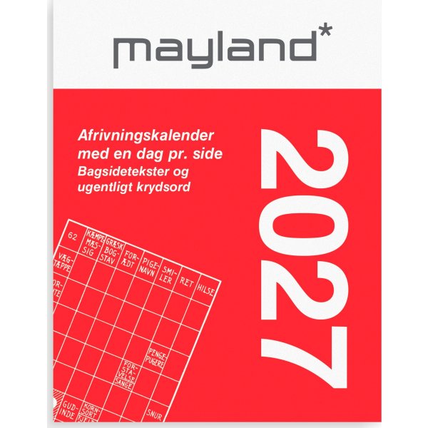 Mayland 2027 Broderikalender