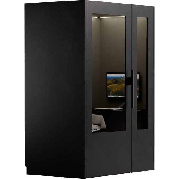 PhoneAlone Arbejdsboks, Sort