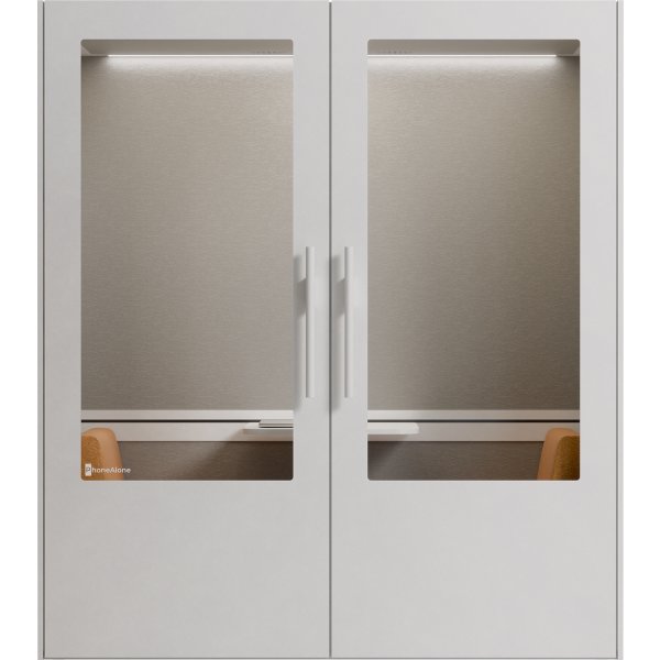 PhoneAlone Dobbeltboks, 2 pers., Hvid