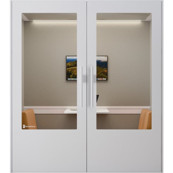 PhoneAlone Mødeboks, 4 pers., Hvid