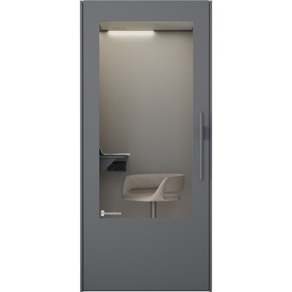 PhoneAlone Telefonboks, Grå