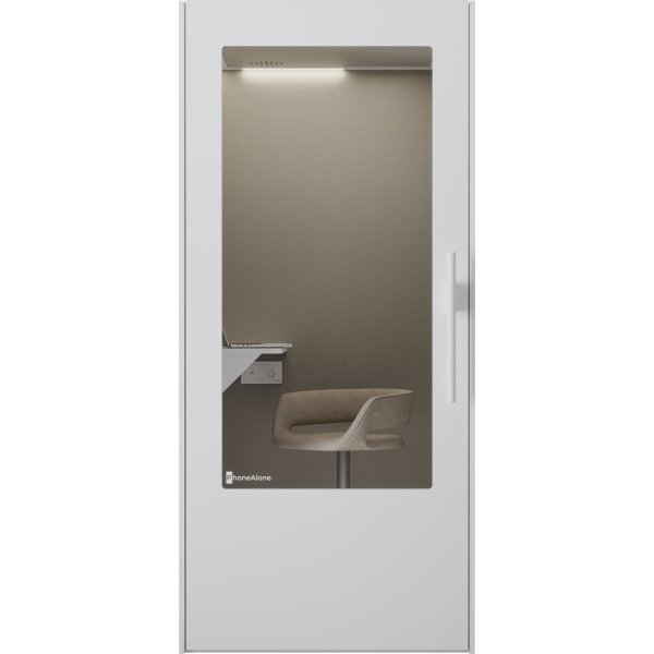 PhoneAlone Telefonboks, Hvid