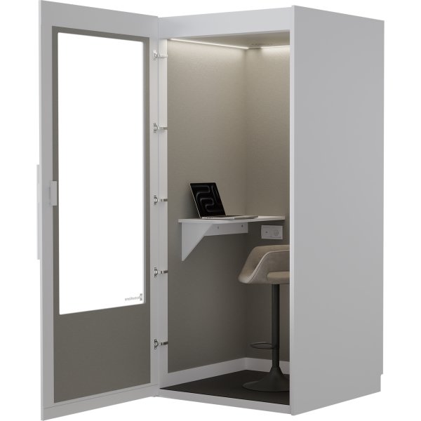 PhoneAlone Telefonboks, Hvid